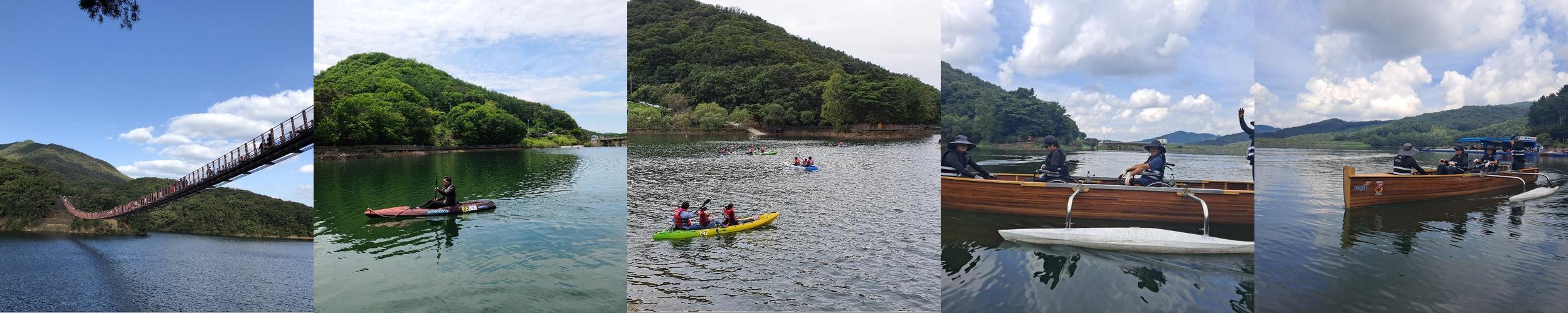 마장호수 출렁다리: 자연과의 조화로운 만남