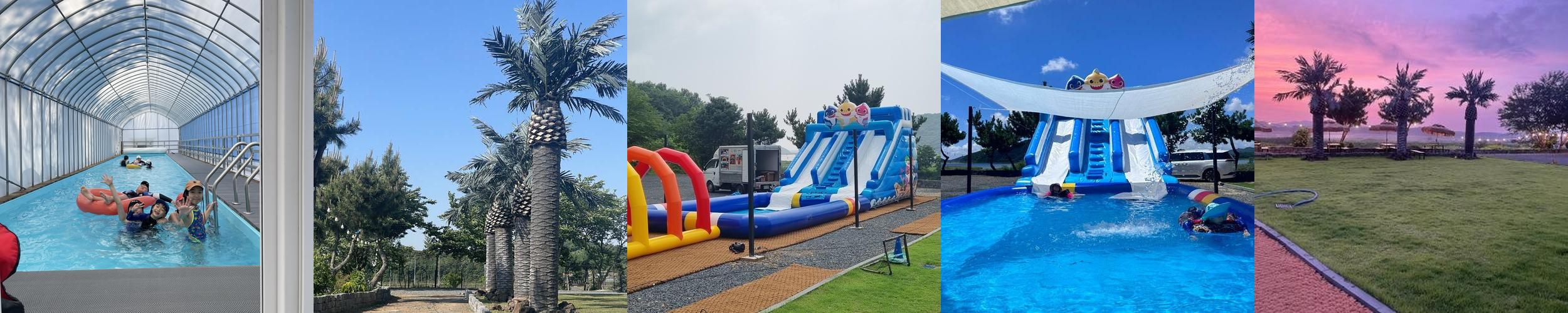 캠프타임 캠핑장: 사계절 온수 수영장과 가족 친화적인 시설