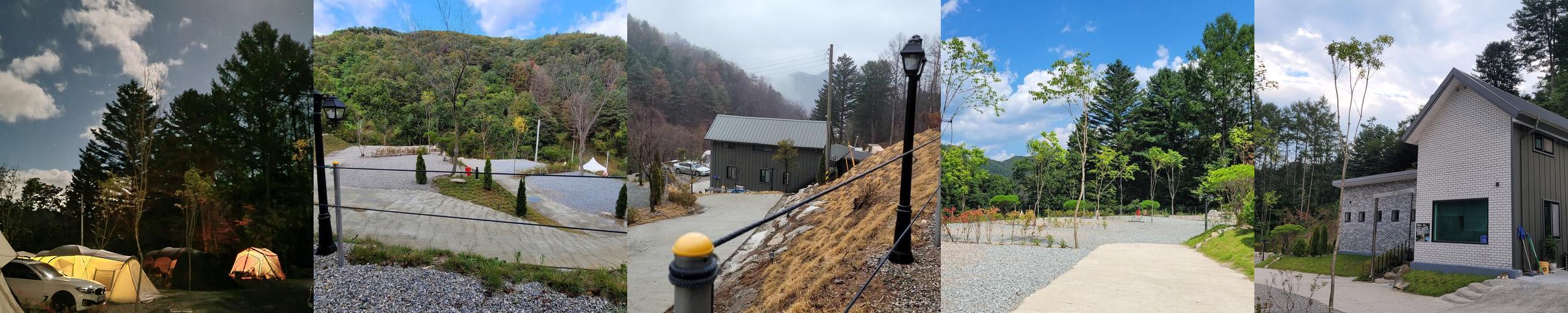 우니메이카 춘천점: 조용한 자연 속 캠핑
