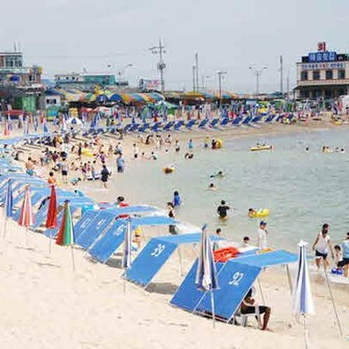 천진해수욕장: 청정 해변과 여유로운 환경