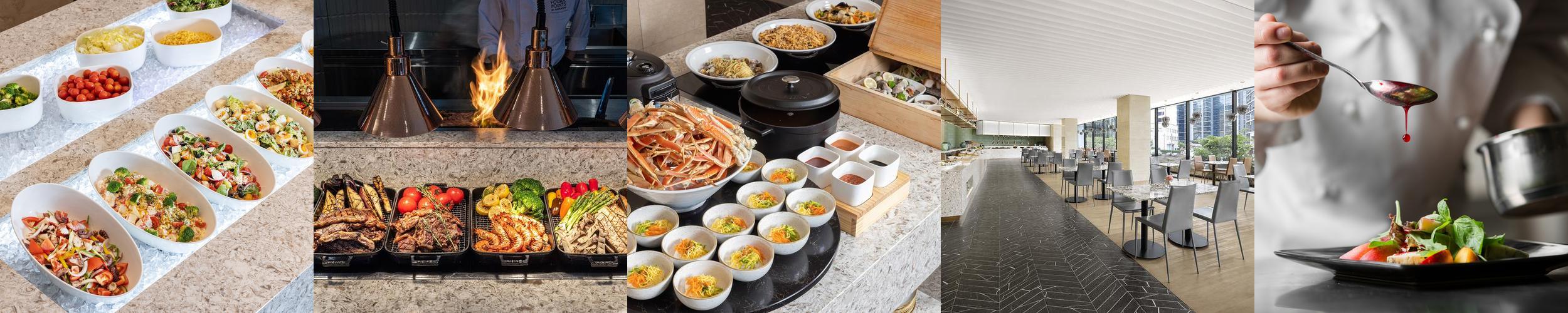 포포인츠 바이 쉐라톤 구로 테이블 32: 다양한 요리와 쾌적한 환경