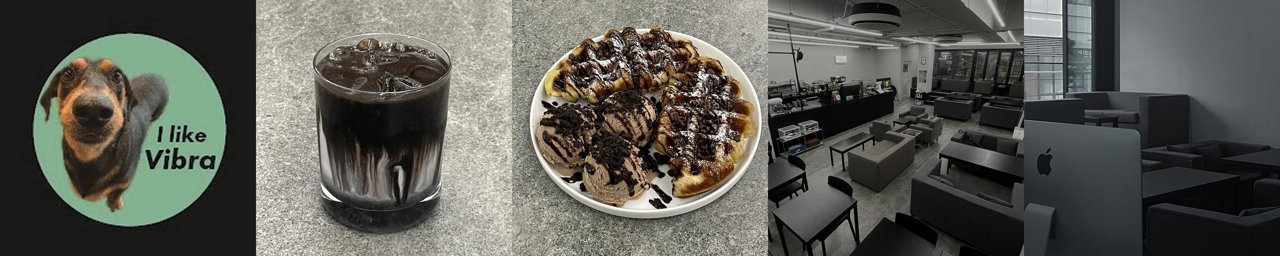 카페 비브라: 범계역 힙한 분위기의 크로플 맛집