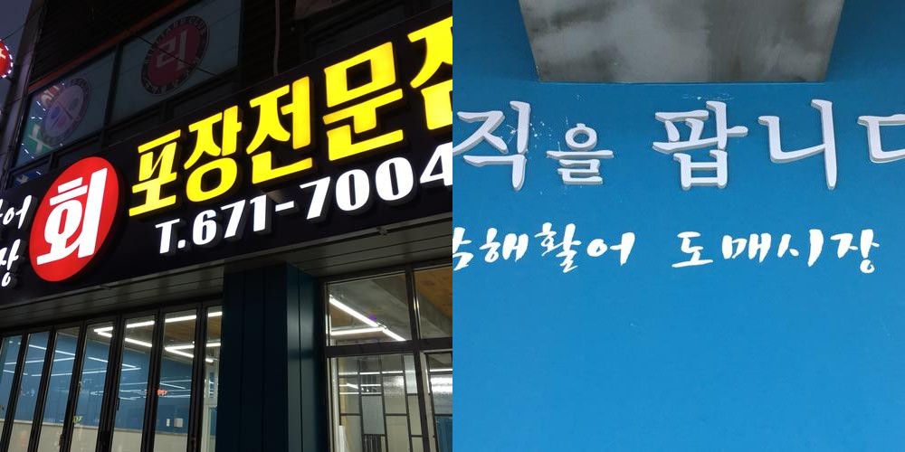 진월동 횟집 베스트 추천 리스트 TOP 10