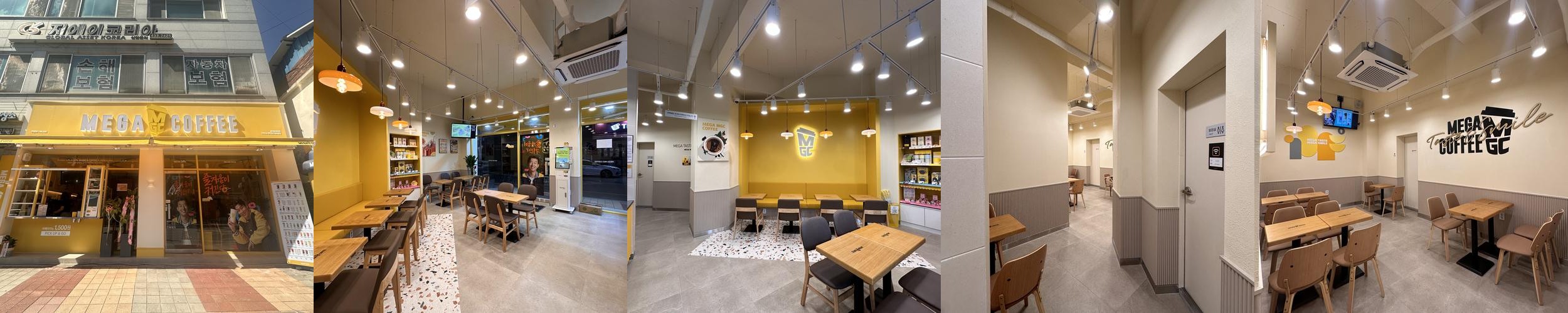 메가MGC커피 전북진안고원시장점: 쾌적한 커피 공간|마이산 맛집 추천 메가MGC커피 전북진안고원시장점: 쾌적한 커피 공간