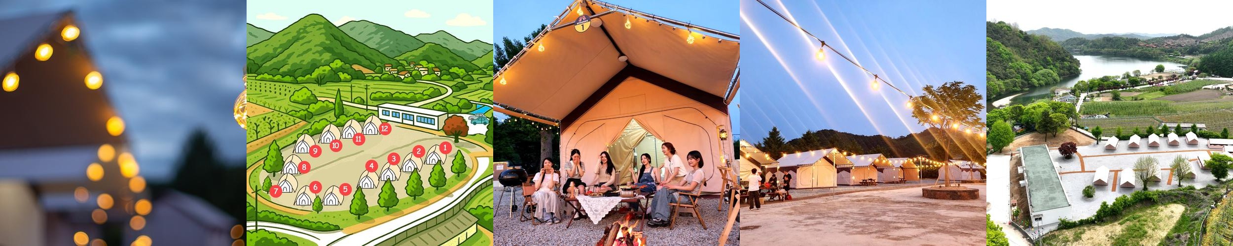 충북 글램핑 베스트 추천 리스트 TOP 10